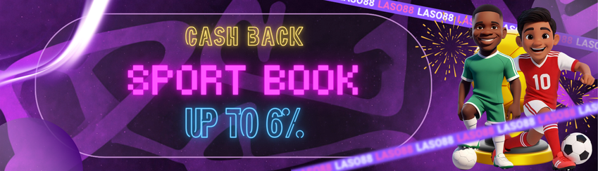 BONUS CASHBACK CASINO DAN SPORTBOOK 6%