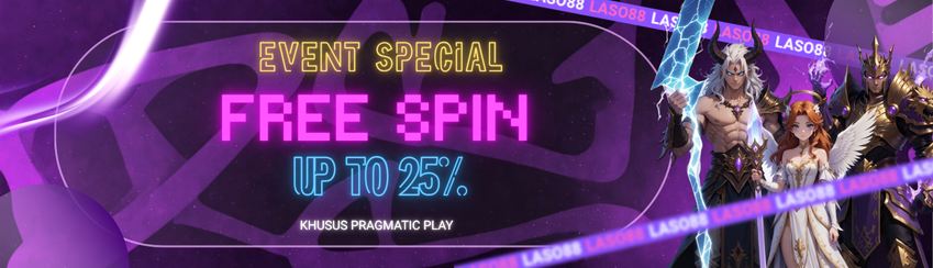 EVENT FREESPIN/BUYSPIN PRAGMATIC PLAY 25%